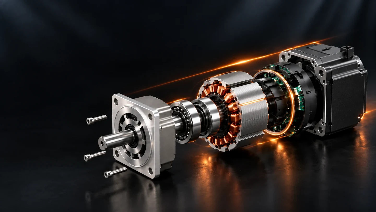 High-torque servo motor